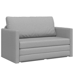 vidaXL Schlafsofa Wolkengrau 124 x 71 x 78 cm Stoff