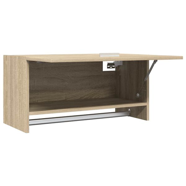 vidaXL Kleiderschrank Sonoma-Eiche 70x32,5x35 cm Holzwerkstoff