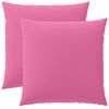 vidaXL Kissenbezug 2 pcs HEERLEN Rosa 65 x 65 cm Polyester