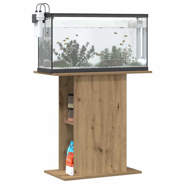vidaXL Aquariumst&auml;nder Artisan Oak 36x75x72,5 cm Holzwerkstoff