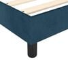 vidaXL Boxspringbettgestell Dunkelblau 140x190 cm Samt