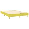 vidaXL Boxspringbett mit Matratze Gr&uuml;n 140x190 cm Stoff
