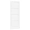 vidaXL Interior T&uuml;r 83 x 211 cm Sperrholz Wei&szlig;