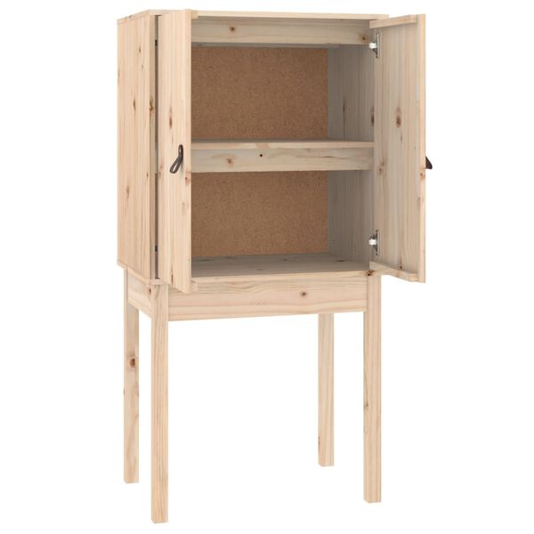 vidaXL Highboard 60x40x120 cm Massivholz Kiefer