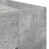 vidaXL Couchtisch Beton Grau 110 x 50 x 41 cm Holzwerkstoff