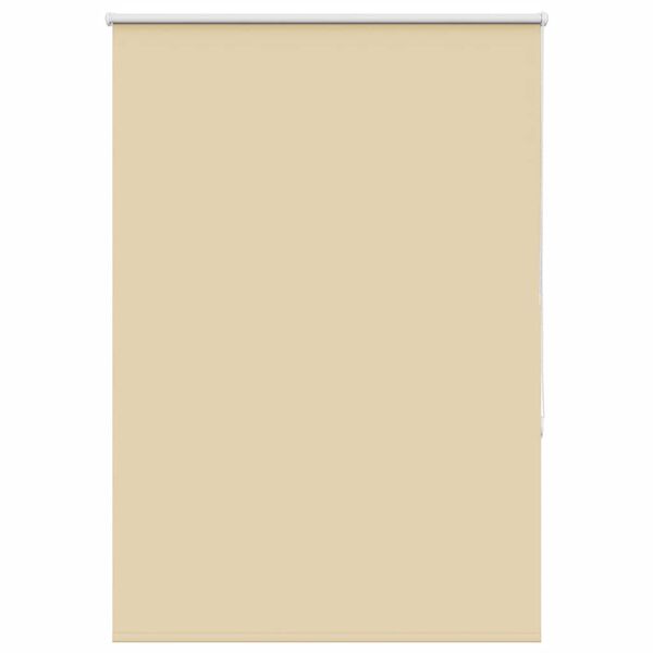vidaXL Verdunkelungsrollo Beige 100x150cm Stoffbreite 95,7cm Polyester