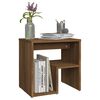 vidaXL Nachttische 2 Stk. Braun Eichen-Optik 40x30x40 cm Holzwerkstoff