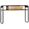 vidaXL Konsolentisch 118 x 30 x 75 cm Massivholz Mango