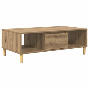 vidaXL Couchtisch Artisan-Eiche 102 x 55 x 35 cm Holzwerkstoff