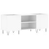 vidaXL Plattenschrank Wei&szlig; 121x38x48 cm Holzwerkstoff