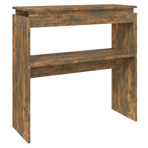 vidaXL Konsolentisch R&auml;uchereiche 80x30x80 cm Holzwerkstoff