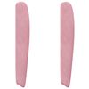 vidaXL Kopfteil Ohr Rosa 80 x 23 x 6 cm Samt