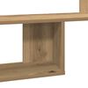 vidaXL Wandregal Artisan-Eiche 100x15x70 cm Holzwerkstoff