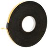 vidaXL Selbstklebendes Schaumstoffband Schwarz 10mm x 10m CR-Schaum
