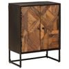 vidaXL Sideboard 53 x 30 x 70 cm Massiv Holz und engineered Wood