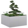 vidaXL Pflanzk&uuml;bel 80x80x40 cm Verzinkter Stahl
