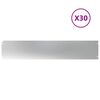 vidaXL Rasenkanten 30 Stk. 20x103 cm Verzinkter Stahl