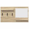 vidaXL Wandmontierter nachttisch Sonoma-Eiche 90 x 10 x 50 cm