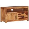 vidaXL TV-Schrank 90x34,5x50 cm Massivholz Akazie