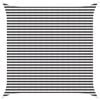 vidaXL Sonnensegel Anthrazit und Wei&szlig; 4,5 x 4,5 m HDPE