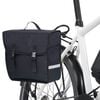 vidaXL Fahrradtasche f&uuml;r Gep&auml;cktr&auml;ger Wasserdicht 21 L Schwarz