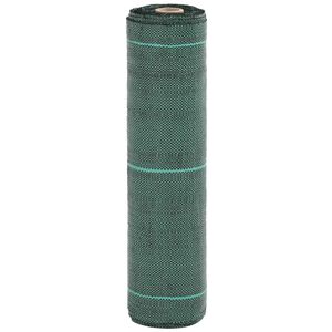 vidaXL Unkrautvlies Gr&uuml;n 0,5x10 m PP