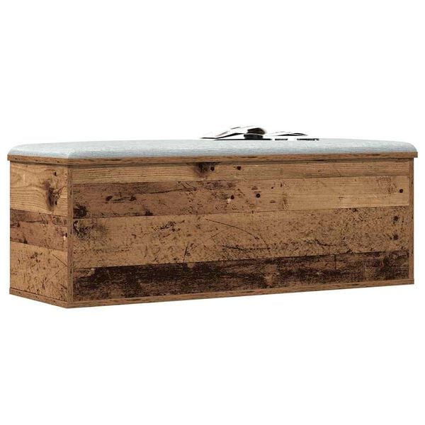 vidaXL Aufbewahrungsbox Altholz 102 x 35 x 35 cm Holzwerkstoff