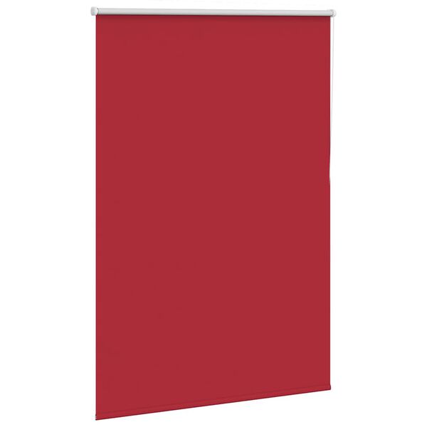 vidaXL Verdunkelungsrollo Rot 100x175cm Stoffbreite 95,7 cm Polyester