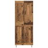 vidaXL Highboard Altholz 69,5 x 34 x 180 cm Holzwerkstoff