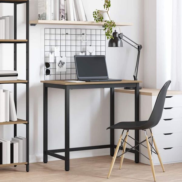 vidaXL Tisch Artisan-Eiche 100 x 50 x 76,5 cm