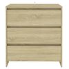 vidaXL Sideboard Sonoma-Eiche 70x41x75 cm Holzwerkstoff