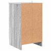 vidaXL Nachttisch Grau Sonoma 38 x 38 x 66 cm Holzwerkstoff