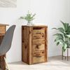vidaXL Sideboard mit Schubladen Altholz 40 x 33 x 70 cm Holzwerkstoff