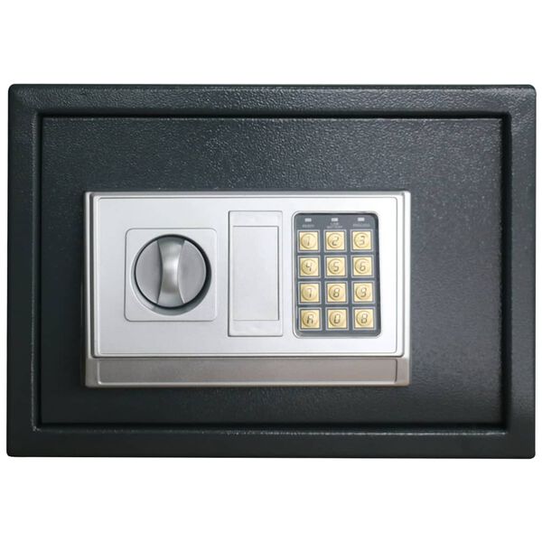 vidaXL Elektronischer Digital-Safe mit Regal 35x25x25 cm