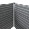 vidaXL Garten-Hochbeet WPC 100 x 50 x 91 cm Grau