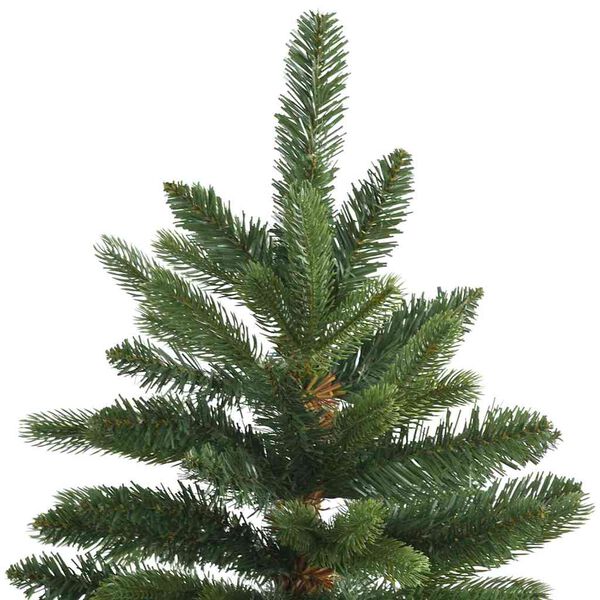 vidaXL Künstlicher klappbarer Weihnachtsbaum mit Ständer Grün 240 cm