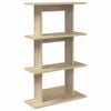vidaXL Wandregal Wandhalterung Sonoma-Eiche 56 x 20 x 90 cm
