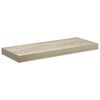 vidaXL Schwebende Wandregale 4 Stk. Eichefarben 60x23,5x3,8cm MDF