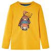 vidaXL Kinder-Langarmshirt Ocker 104