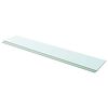 vidaXL Regalb&ouml;den 2 Stk. Glas Transparent 110x20 cm