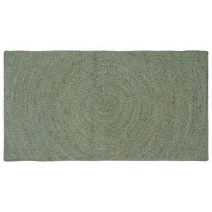vidaXL Bereichsteppiche Olive Gr&uuml;n 60 x 110 cm Jute