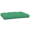 vidaXL Palettenkissen Gr&uuml;n 120x80x12 cm Stoff