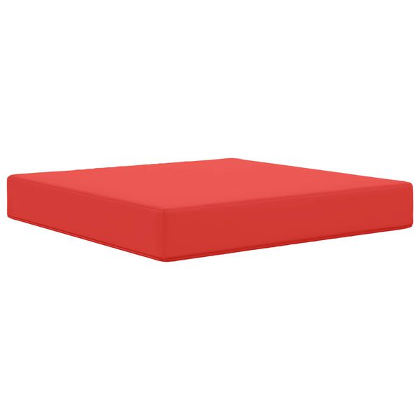 vidaXL Sofakissen f&uuml;r drau&szlig;en Rot 60 x 60 x 8 cm Polyester