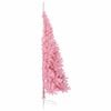 vidaXL Künstlicher vorbeleuchteter Weihnachtsbaum Rosa 180 cm PVC