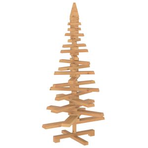 vidaXL Holz Weihnachtsbaum KOTKA 120 cm Massives Kiefernholz