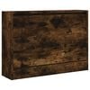 vidaXL Schuhschrank R&auml;uchereiche 80x21x57 cm Holzwerkstoff