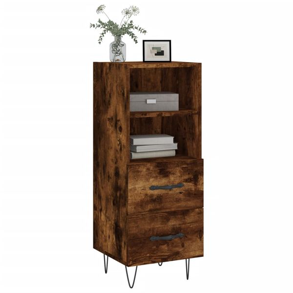 vidaXL Sideboard R&auml;uchereiche 34,5x34x90 cm Holzwerkstoff
