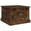 vidaXL Couchtisch R&auml;uchereiche 50x50x35 cm Holzwerkstoff