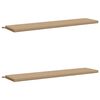 vidaXL Bankkissen SOEST 2 stk. 100 % Polyester Sand 170 x 40 x 5 cm