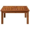 vidaXL 2-teiliges Garten-Lounge-Set mit Kissen Holz Akazie & Seil